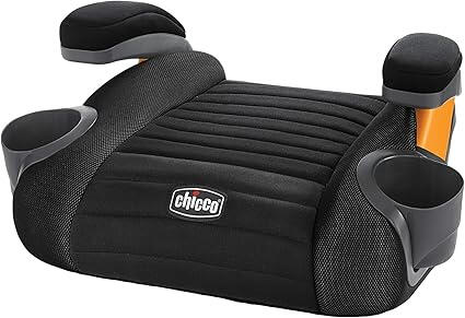 "Chicco GoFit Siège d'appoint portable pour voiture, enfants 18-50 kg, noir/chevalier, 1 pièce"