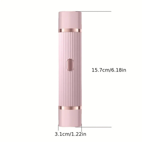 2026 New Women Electric Shaver Waterproof 2 in 1 Double Head Bikini Hair Trimmer Detachable Head Wet Dry Shaver
