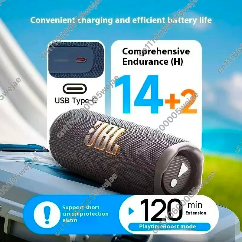 Portable Waterproof Bluetooth Speaker – Deep Bass Outdoor Wireless Speaker