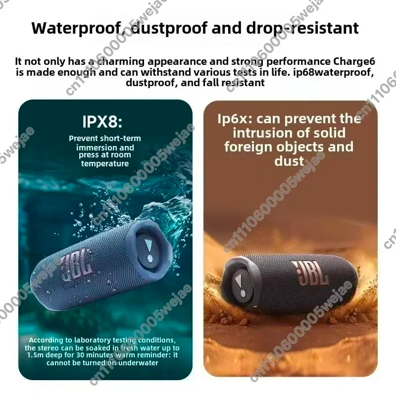 Portable Waterproof Bluetooth Speaker – Deep Bass Outdoor Wireless Speaker
