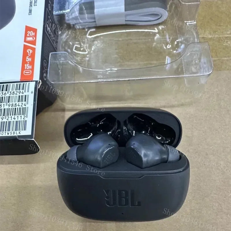 JBL Wave 200TWS True Wireless Earbuds – Bluetooth 5.0 In-Ear Sports Headphones with Mic