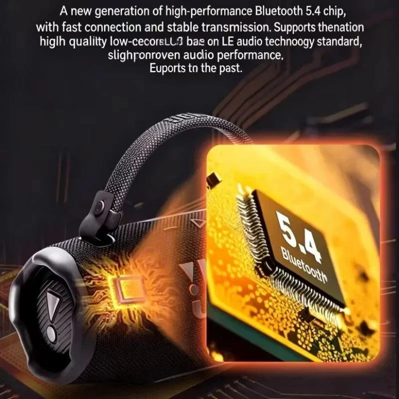 JBL Charge 6 Portable Waterproof Drop Proof Bluetooth Speaker Deep Bass Outdoor Camping Travel Speaker Removable Carrying Strap