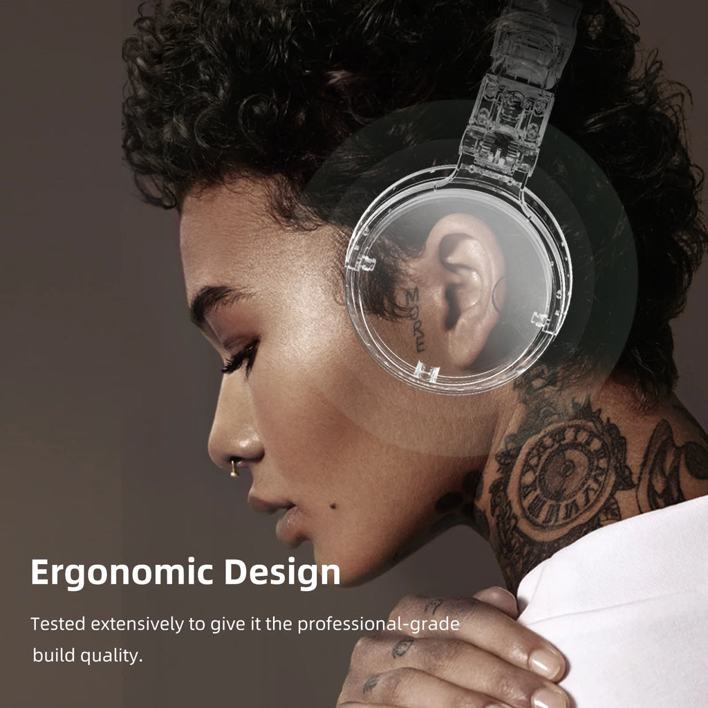 OneOdio Pro Wired Studio Headphones – Over Ear DJ & Gaming Headset with Microphone