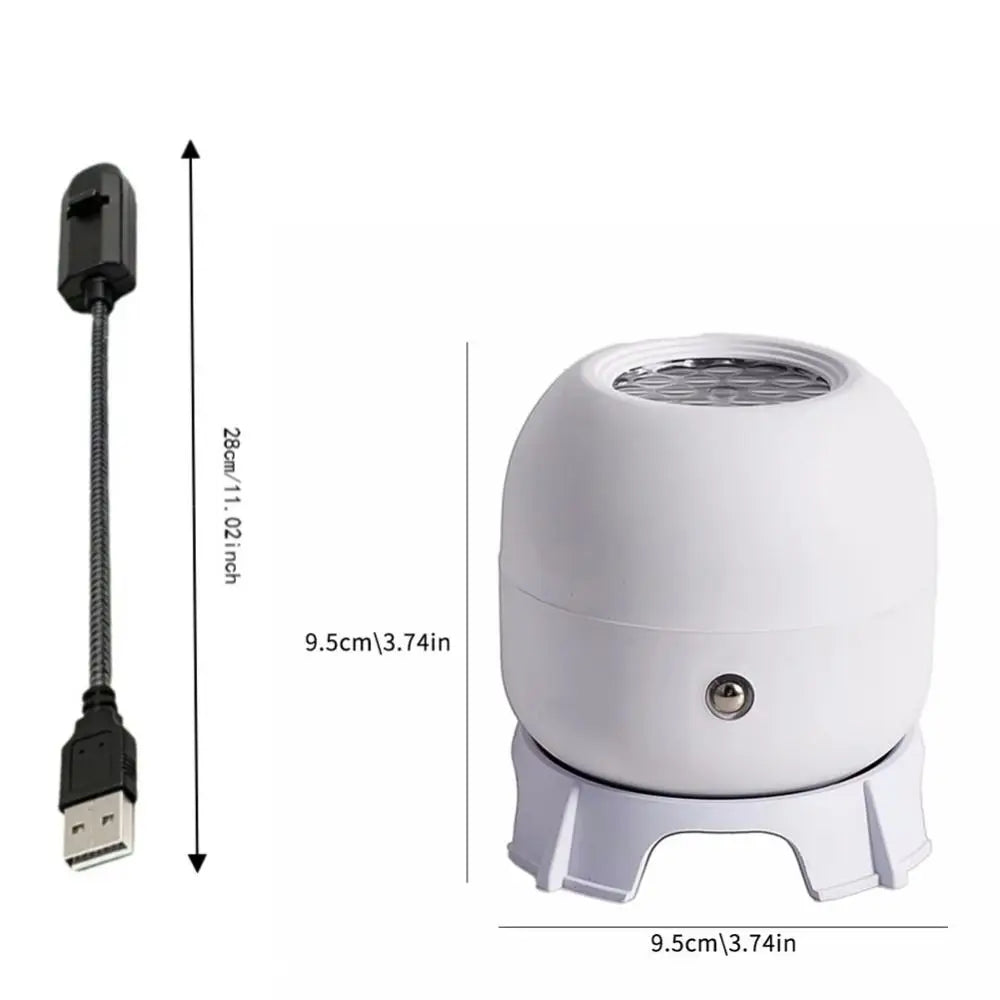 360° Ocean Projector Lamp – Rotating Ambient Night Light