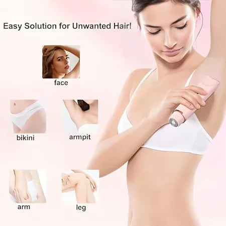 Women Electric Shaver – 2-in-1 Body Hair Remover & Bikini Trimmer for Legs, Underarm & Sensitive Areas