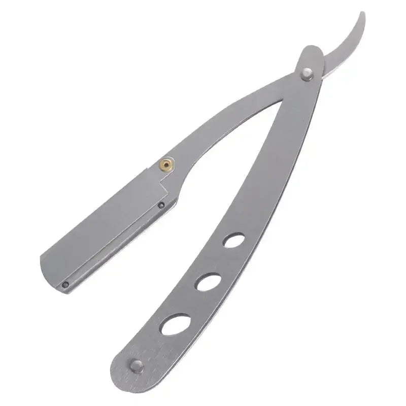 Professional Folding Straight Razor for Men – Stainless Steel Barber Shaving Razor with Blade for Beard Grooming