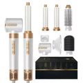Sèche-cheveux professionnel 7-en-1 et brosse soufflante multi-coiffage – Moteur haute vitesse, technologie à ions négatifs