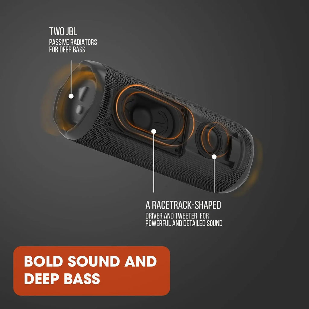 JBL FLIP 6 Bluetooth Speaker FLIP6 Portable IPX7 Waterproof Outdoor Stereo Bass Music Track Speaker Independent Tweeter