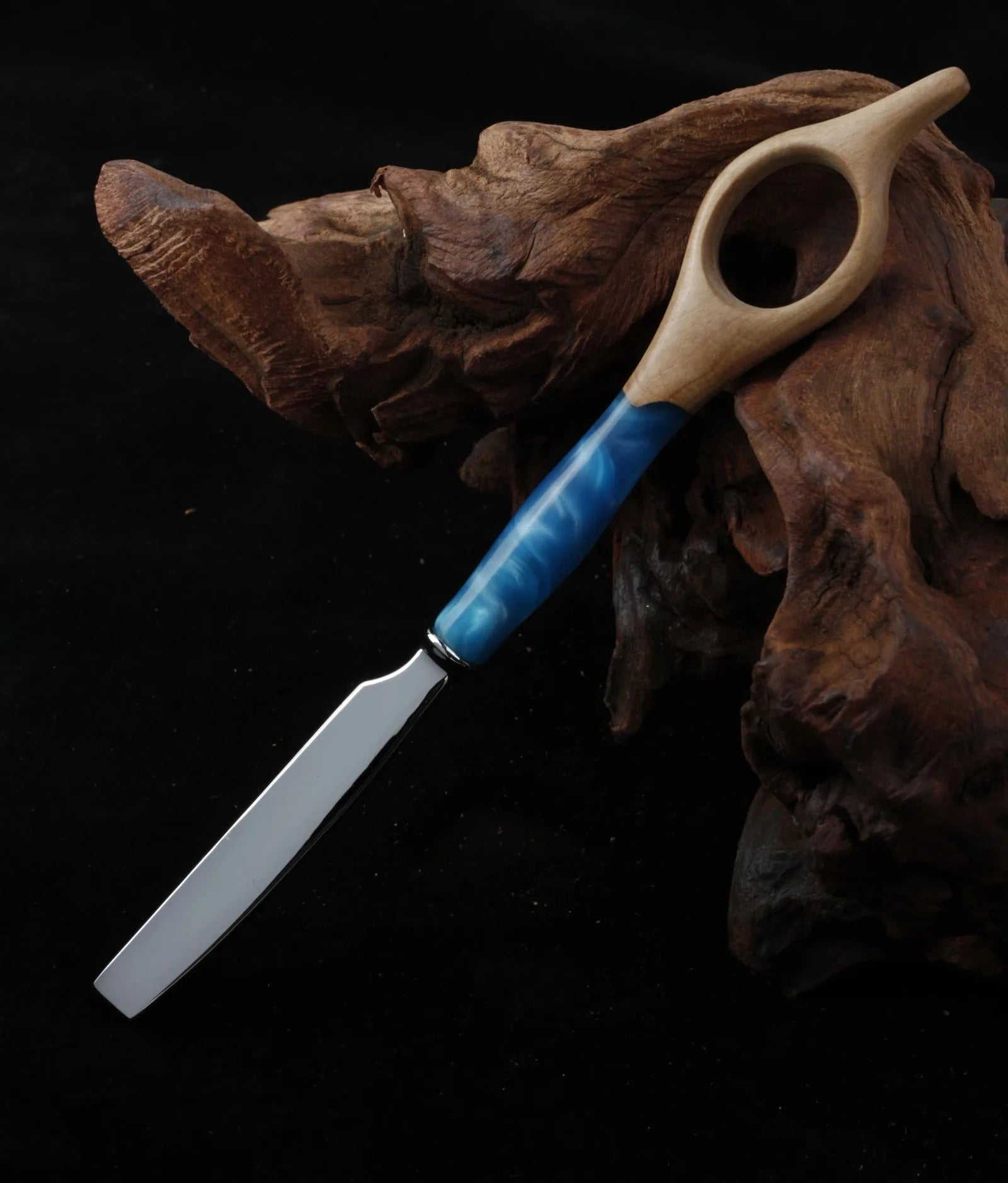 Professional Straight Razor for Men – Wooden Handle Barber Shaving Razor with Stainless Steel Blade