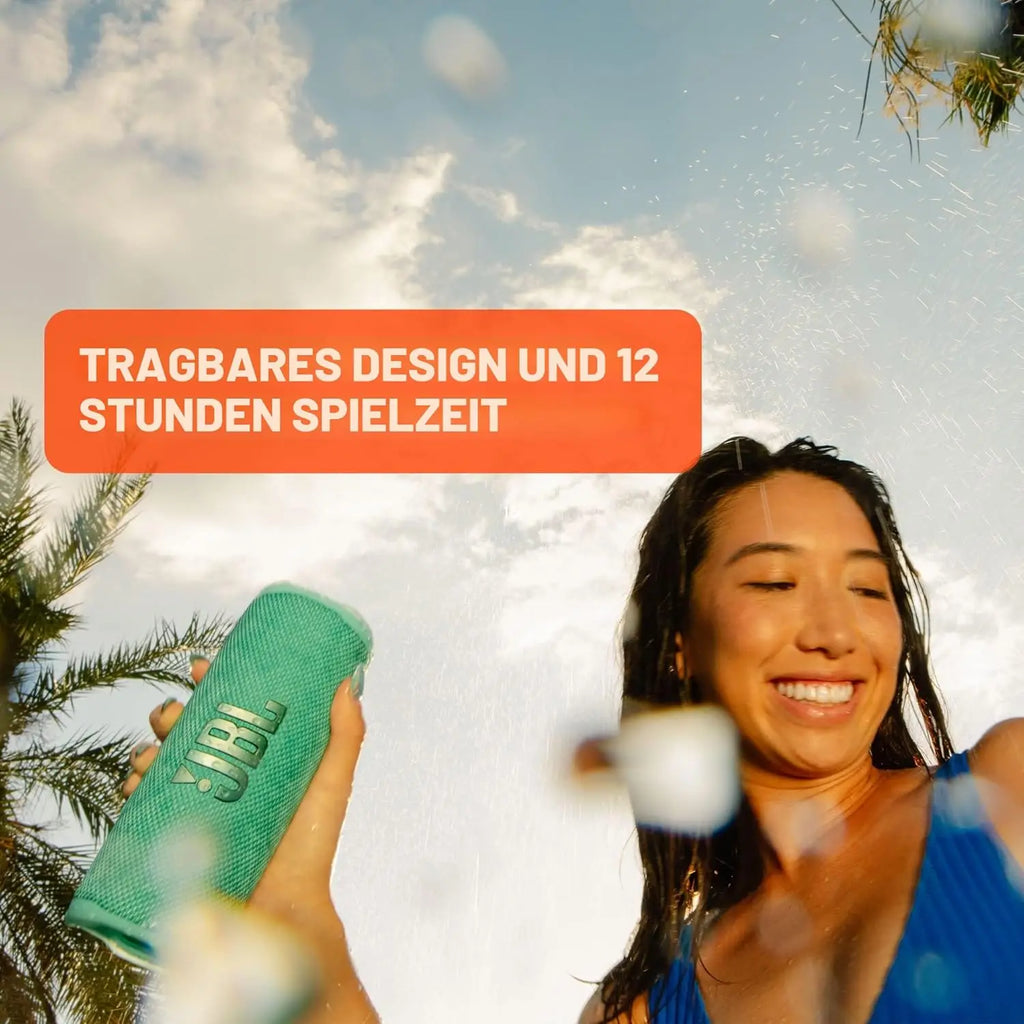 JBL FLIP 6 Bluetooth Speaker FLIP6 Portable IPX7 Waterproof Outdoor Stereo Bass Music Track Speaker Independent Tweeter