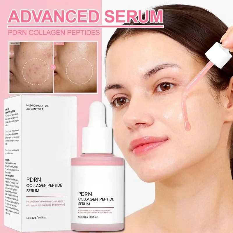 Sérum facial aux peptides de collagène et PDRN de saumon – Soin régénérant et élasticité de la peau