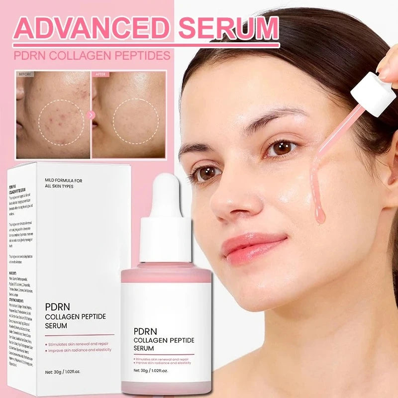 Sérum facial aux peptides de collagène et PDRN de saumon – Soin régénérant et élasticité de la peau