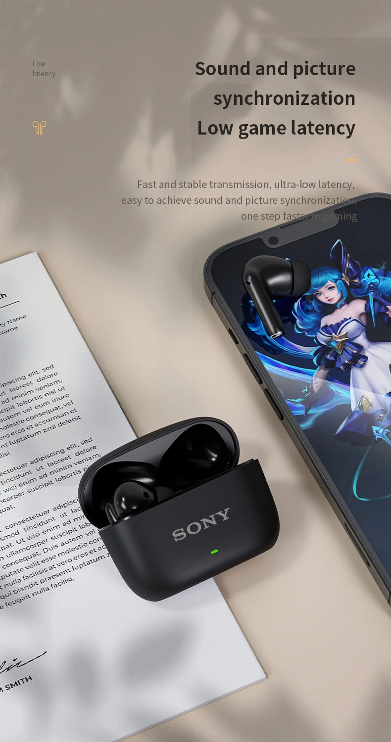 Sony S300 True Wireless Earbuds – Bluetooth In-Ear Sports Headphones with Mic & Touch Control
