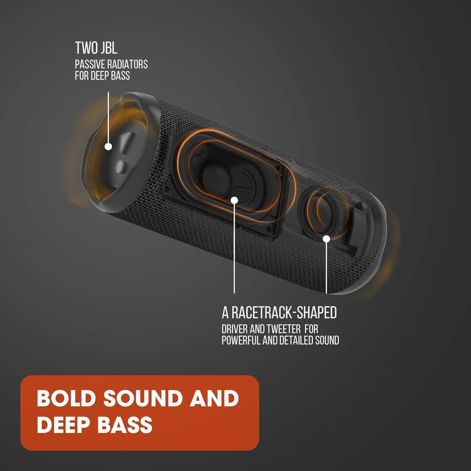 JBL FLIP 6 Bluetooth Speaker FLIP6 Portable IPX7 Waterproof Outdoor Stereo Bass Music Track Speaker Independent Tweeter
