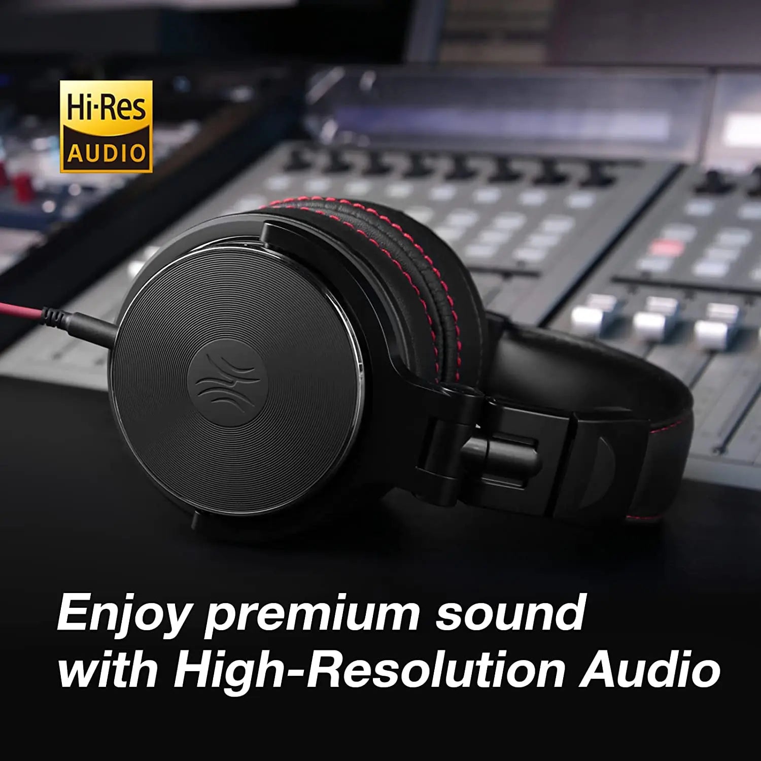 OneOdio Pro Wired Studio Headphones – Over Ear DJ & Gaming Headset with Microphone