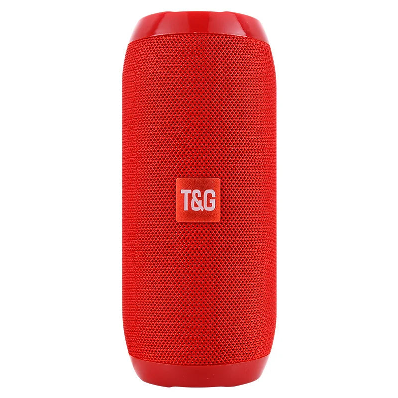 Portable Bluetooth Speaker TG117 with Subwoofer – Wireless Bass Speaker with USB/SD Card Support for Outdoor, Home & Travel