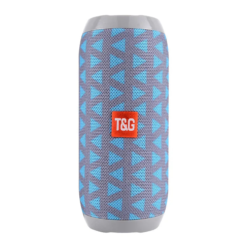 Portable Bluetooth Speaker TG117 with Subwoofer – Wireless Bass Speaker with USB/SD Card Support for Outdoor, Home & Travel