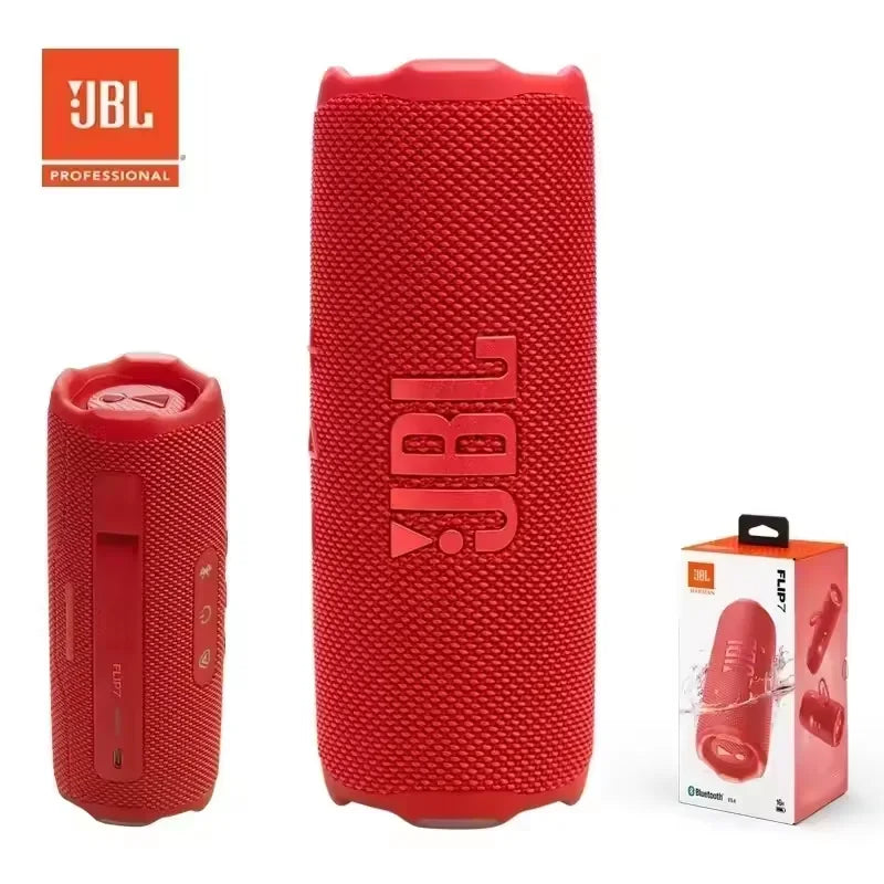 JBL Flip 7 Waterproof Bluetooth Speaker - Mini HiFi Stereo Sound with Powerful Bass IP68 Wireless