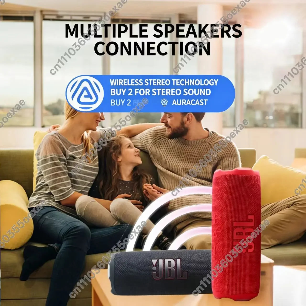 Portable Waterproof Bluetooth Speaker – Deep Bass Outdoor Wireless Speaker
