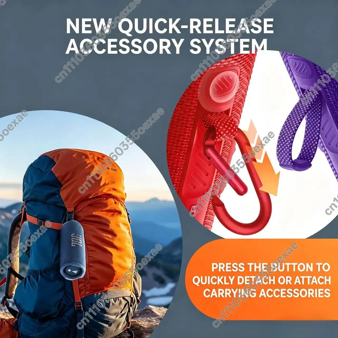 Portable Waterproof Bluetooth Speaker – Deep Bass Outdoor Wireless Speaker