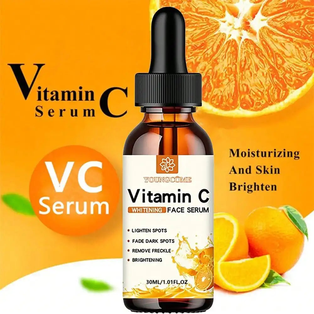 Vitamin C Facial Essence with Hyaluronic Acid – Brightening & Moisturizing Face Serum