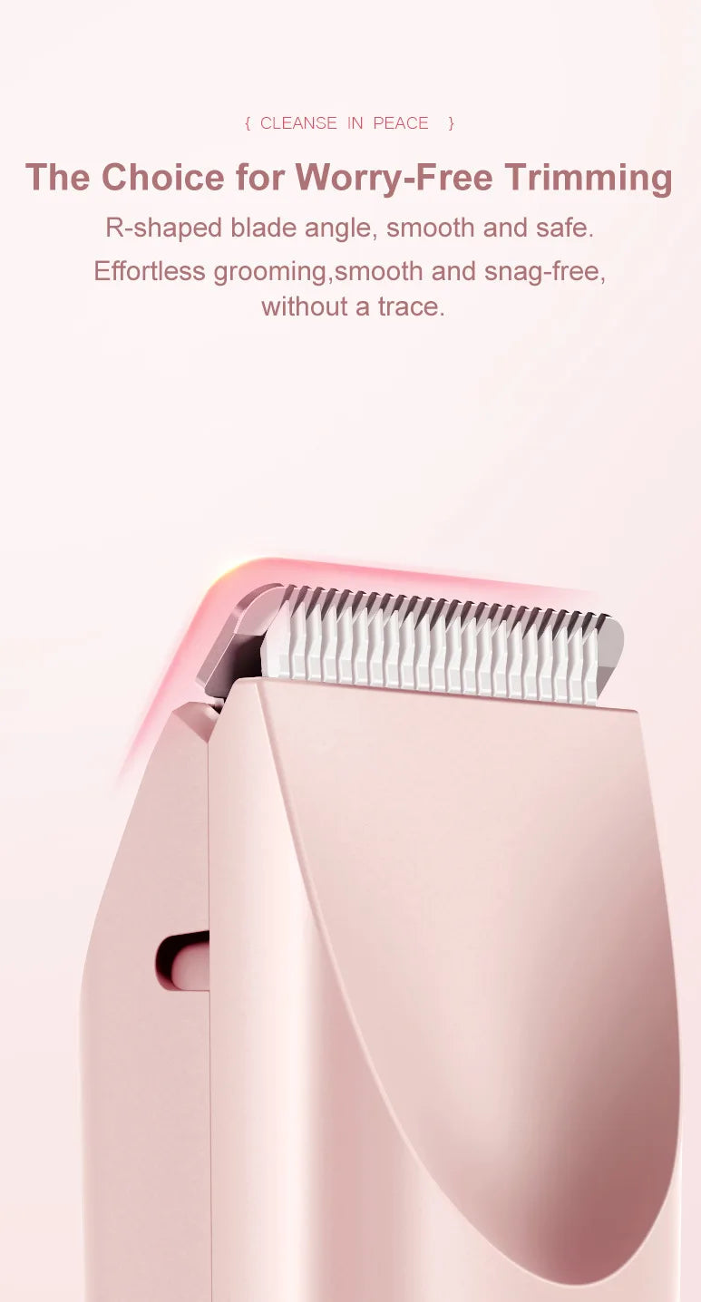 Women Electric Shaver – 2-in-1 Body Hair Remover & Bikini Trimmer for Legs, Underarm & Sensitive Areas