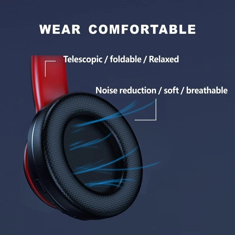 Lenovo HD200 Wireless Bluetooth Over-Ear Headphones – Noise Cancelling Gaming Headset