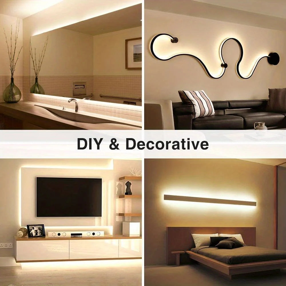 USB LED Neon Light Strip 5V – Dimmable Touch Sensor Waterproof