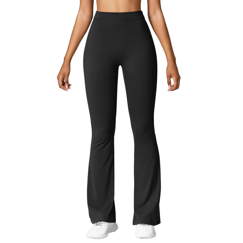 Legging taille haute à dos en V push-up – Pantalon extensible pour le sport et le fitness