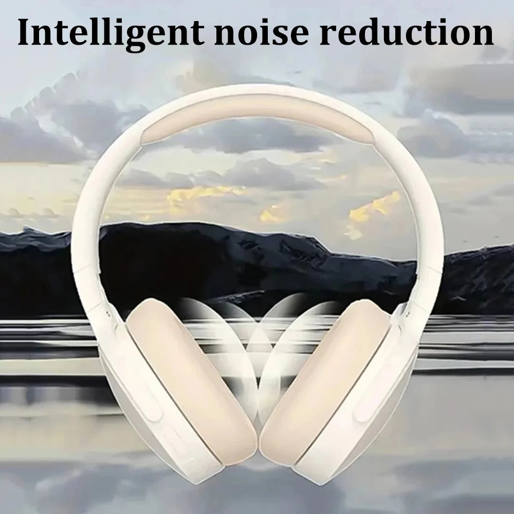 Bluetooth 5.3 Wireless Gaming Headphones – Noise Reduction Bass Headset for Phone & PC