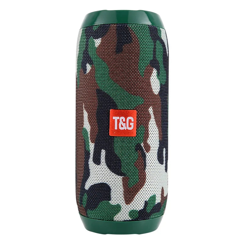 Portable Bluetooth Speaker TG117 with Subwoofer – Wireless Bass Speaker with USB/SD Card Support for Outdoor, Home & Travel