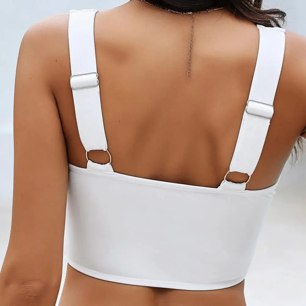 Sexy Knot Twist Bikini Set Women Adjustable Tankini Top Thong Swimsuit High Waist Beachwear 2026 Summer Swimwear