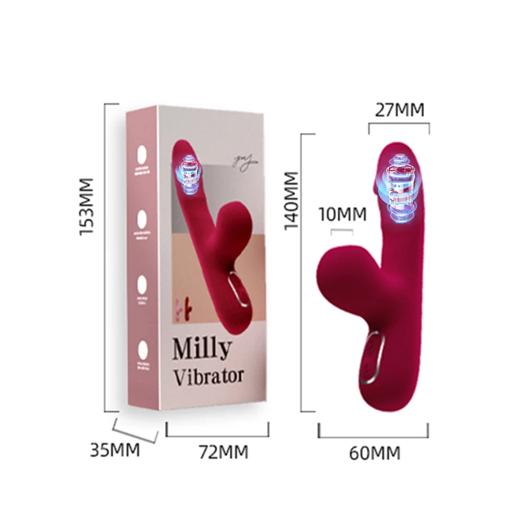 Sucking Vibrator Heating G Spot Vibrating Dildo Massager Vibrator Sucking Clit Stimulator Female Masturbator Sex Toys for Women