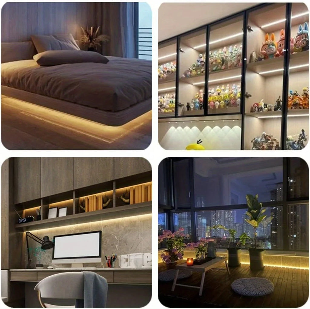 USB LED Neon Light Strip 5V – Dimmable Touch Sensor Waterproof