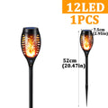 96 LED Solar Torch Lights – Waterproof Flickering Flame Garden & Patio Lights