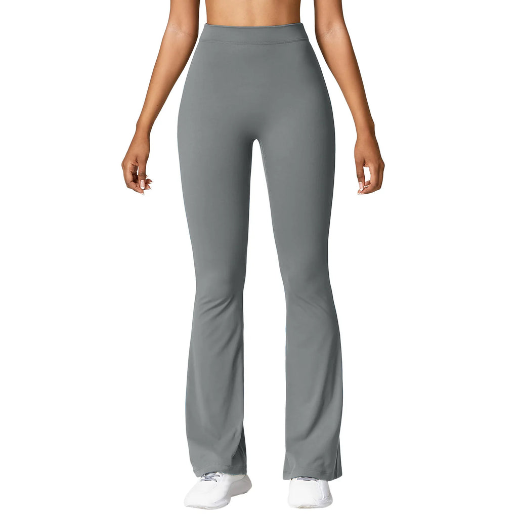 Legging taille haute à dos en V push-up – Pantalon extensible pour le sport et le fitness