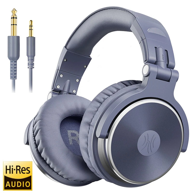 OneOdio Pro Wired Studio Headphones – Over Ear DJ & Gaming Headset with Microphone