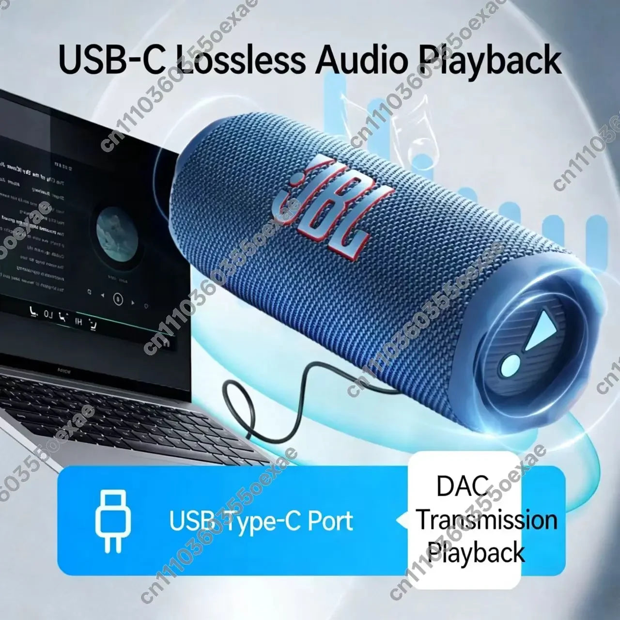 Portable Waterproof Bluetooth Speaker – Deep Bass Outdoor Wireless Speaker