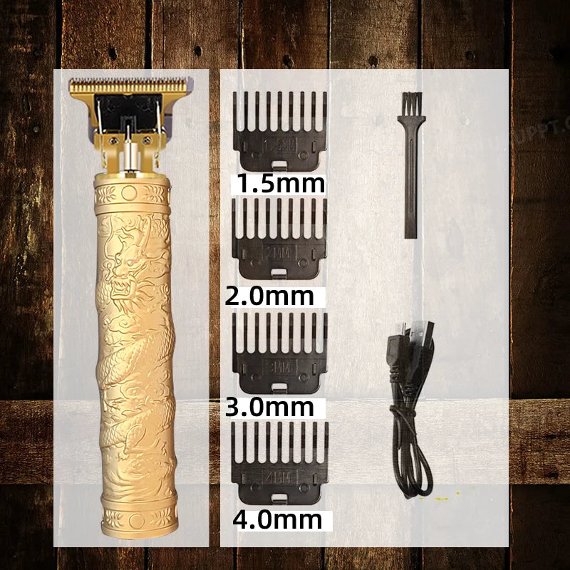 T9 Electric Hair Clipper & Beard Trimmer for Men – Professional Rechargeable Barber Shaving Machine