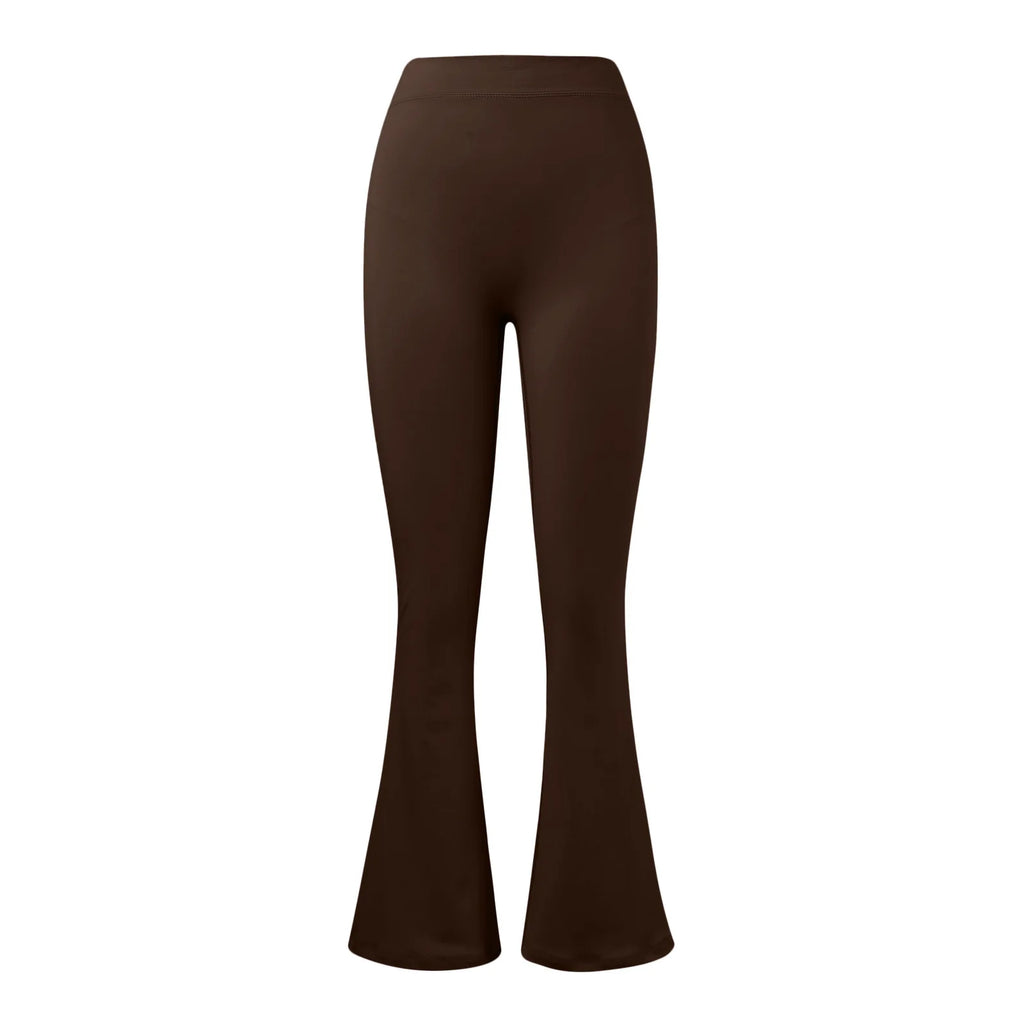 Legging taille haute à dos en V push-up – Pantalon extensible pour le sport et le fitness