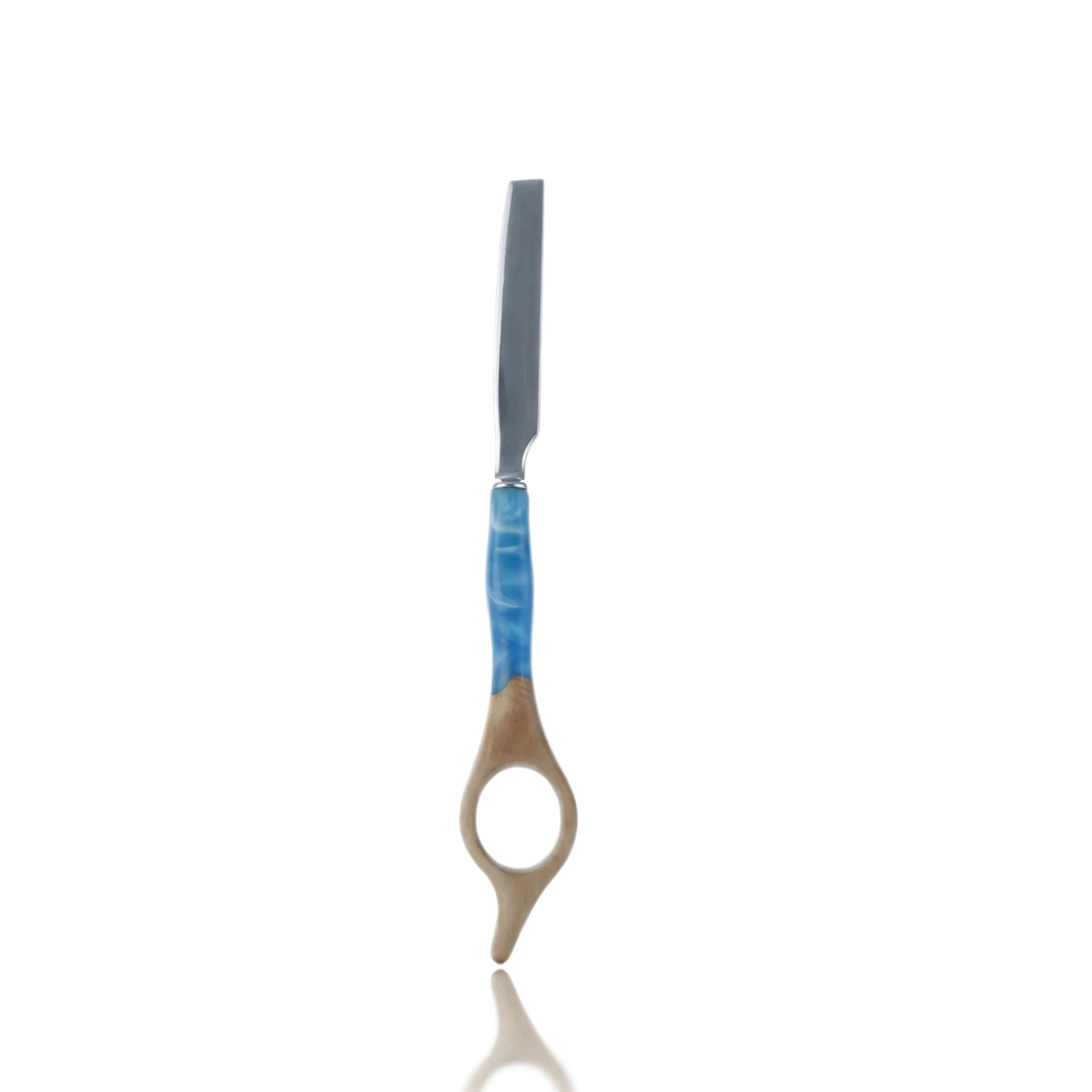 Professional Straight Razor for Men – Wooden Handle Barber Shaving Razor with Stainless Steel Blade
