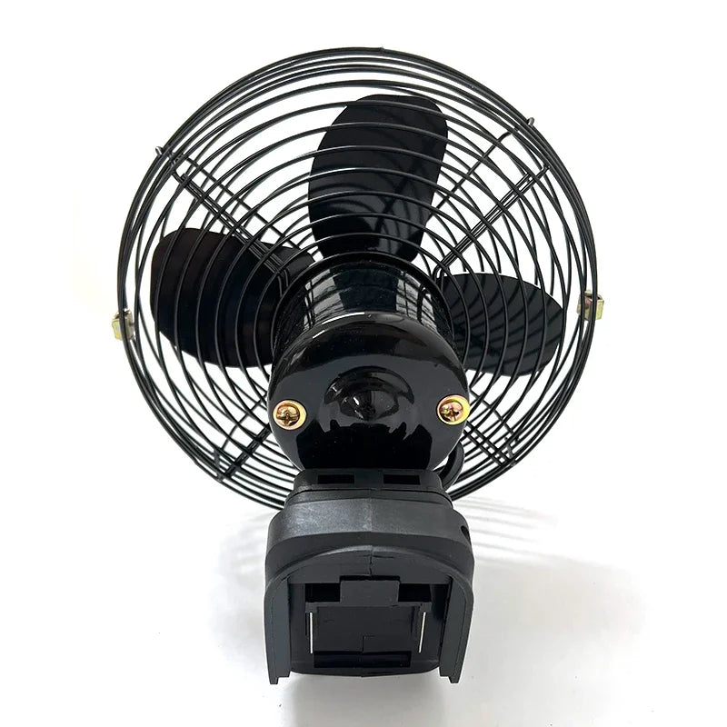 Makita Camping Fan 8 Inches Wireless Outdoor Fishing Desktop Portable Metal Fan Strong Wind Fan Fit Makita 18V 20V Battery