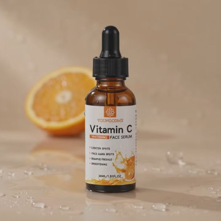 Vitamin C Facial Essence with Hyaluronic Acid – Brightening & Moisturizing Face Serum