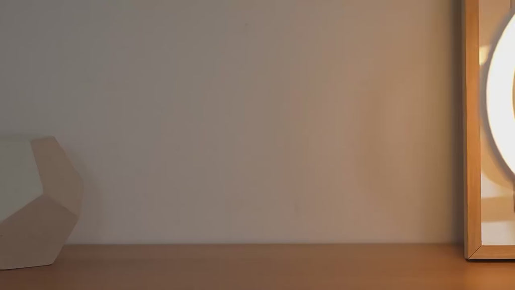 Lampe de table sablier avec chargeur sans fil – Veilleuse art du sable 3D